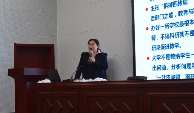 上海大学到历城二中招生宣讲